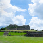 【世界遺産】琉球統一を遂げた尚巴志王の重臣・護佐丸の築城による六連城郭の美しい城です。