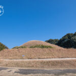 五郎山古墳は、径約35メートルの装飾壁画を持つ円墳で国の史跡に指定されています。